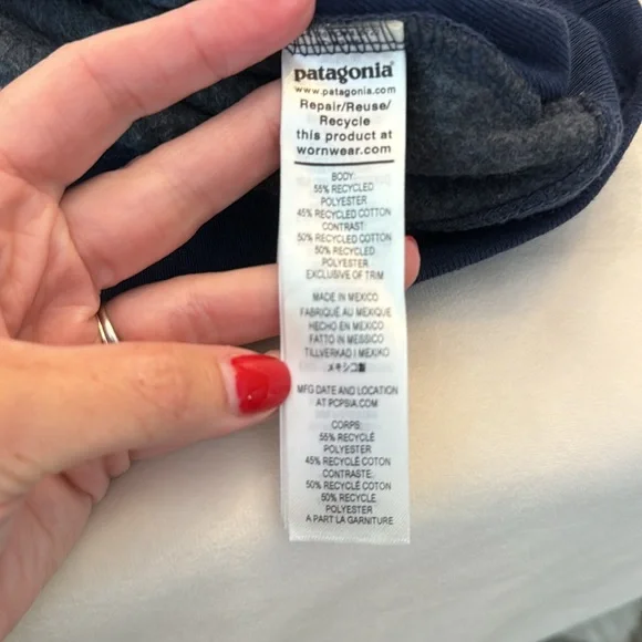 EUC! Patagonia Great Pacific Iron Works Hoodie, sz M - Picture 9 of 9